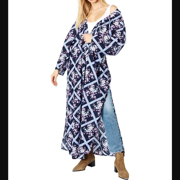 Free People Other - Free People I'm the One Robe Midnight Combo